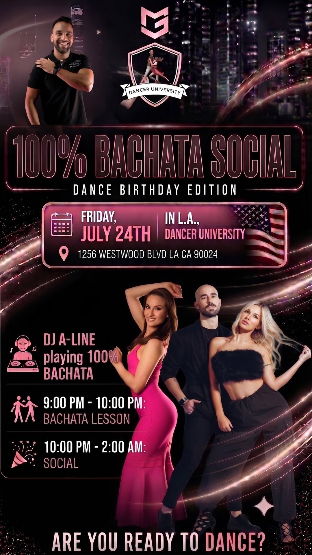 Gero & Migle Social Dancing in LA!