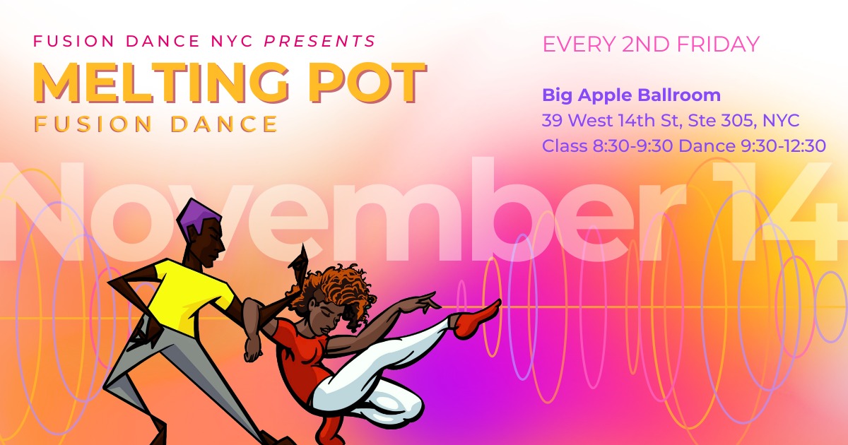 Nov 14 Melting Pot Fusion Dance