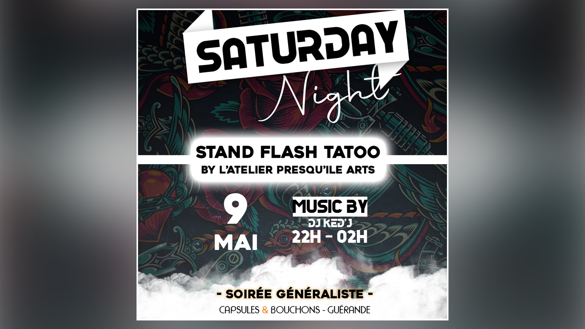 Soirée Flash Tatoo - Soirée Généraliste