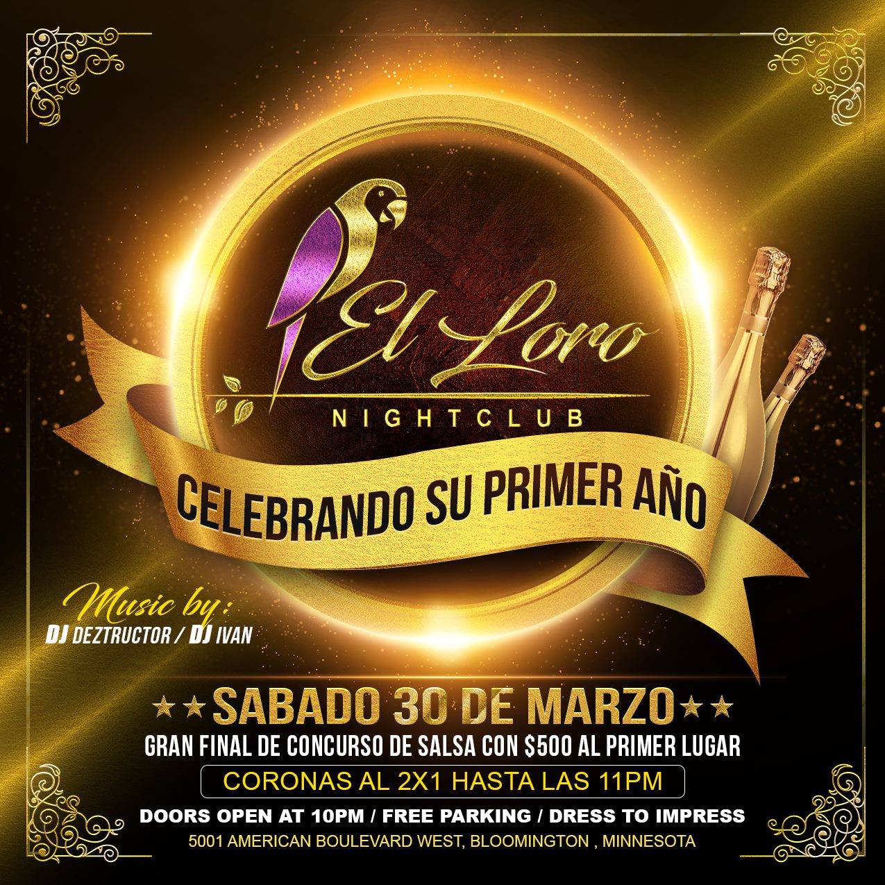 1er Aniversario de el Loro Nightclub