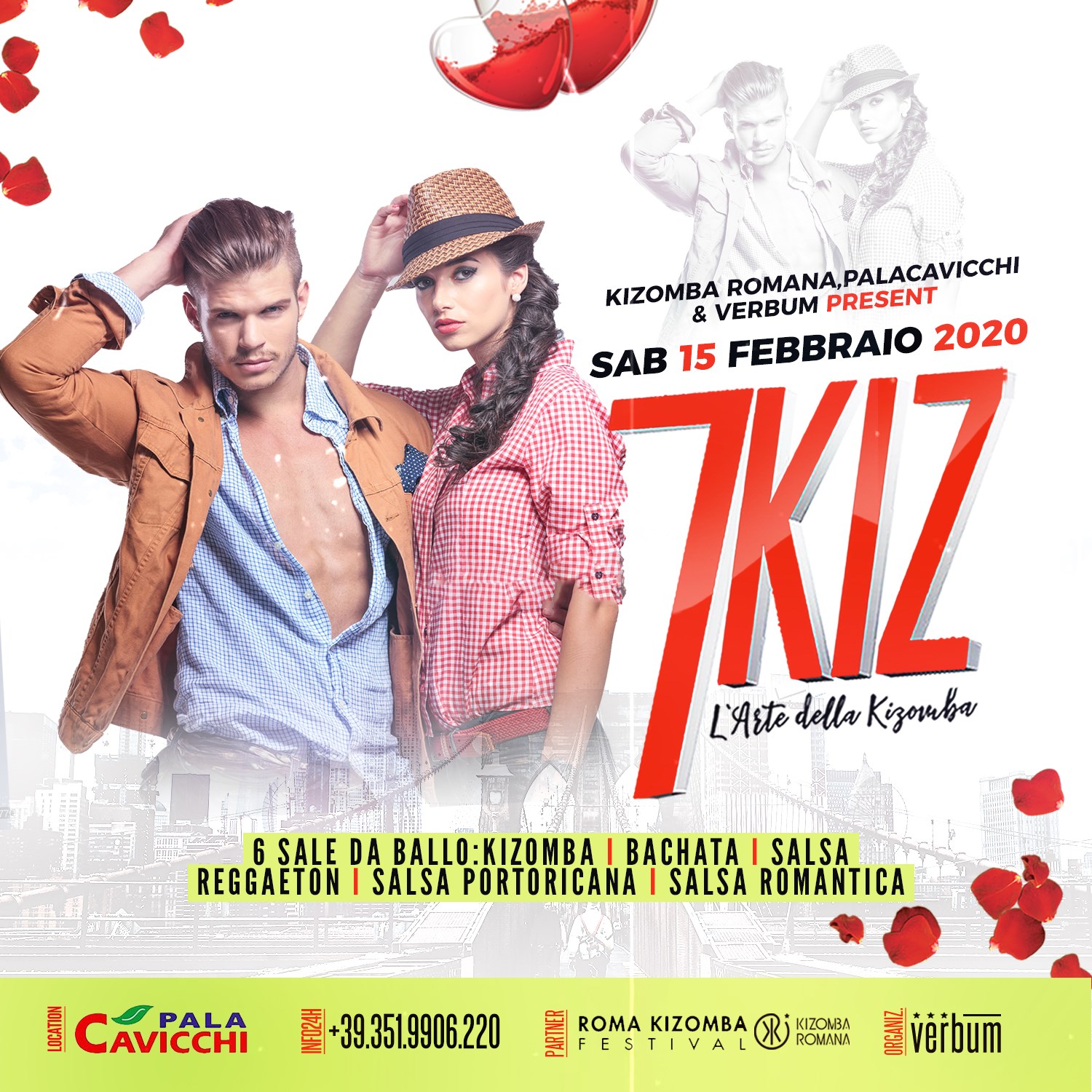 7Kiz - L'arte Della Kizomba Sab 15 Febbraio 2020