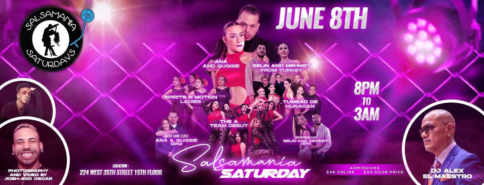 SALSAMANIA SATURDAYS JUNE 8TH