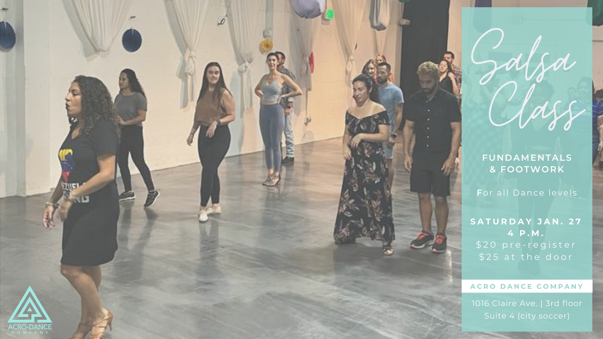 Salsa workshop with Ana