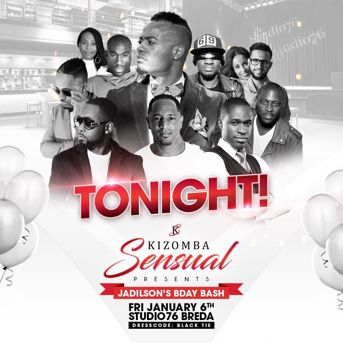 Kizomba Sensual Presents: Jadilson's Birthday BASH 06.01.2017