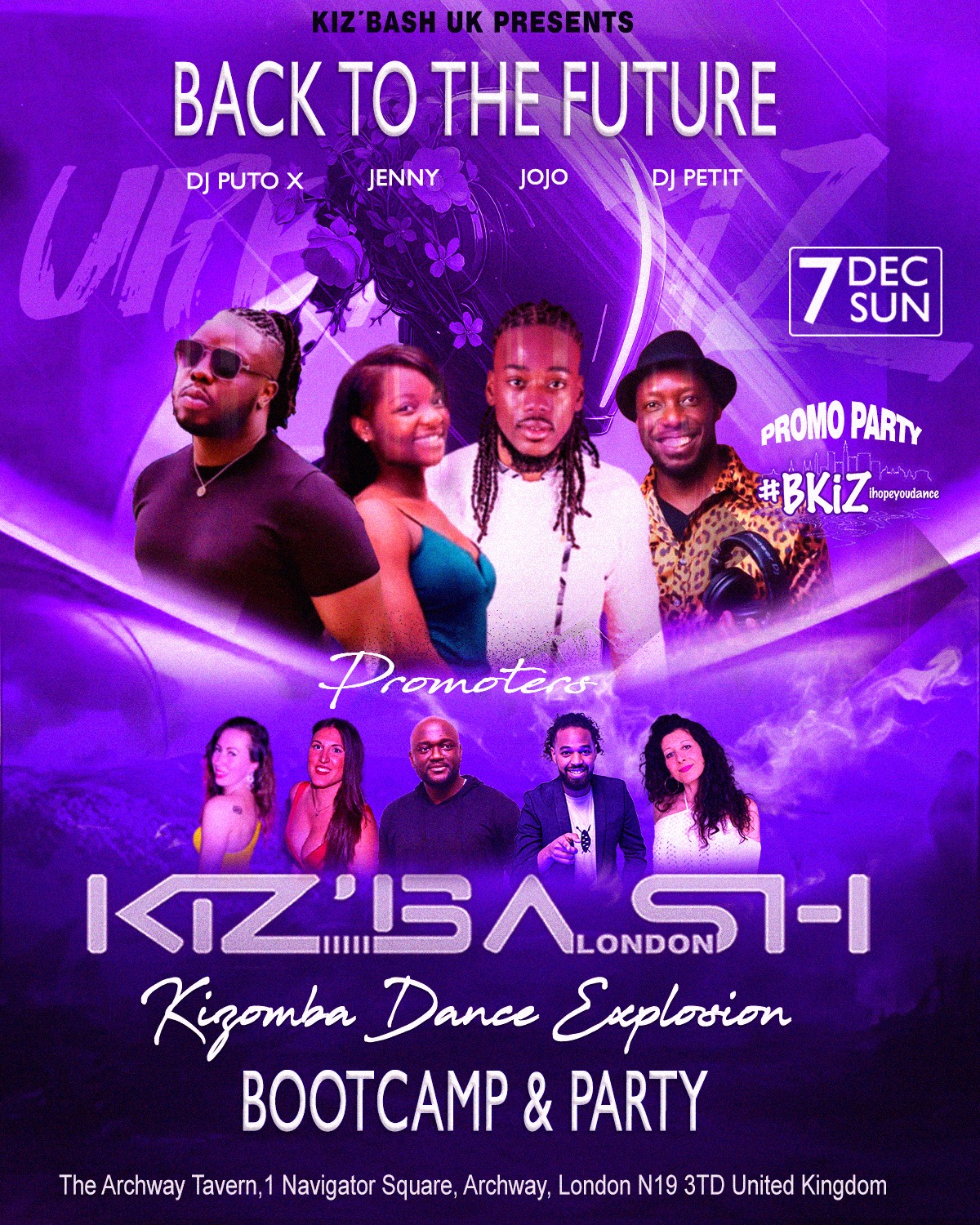 KIZ'BASH UK BACK TO THE FUTURE