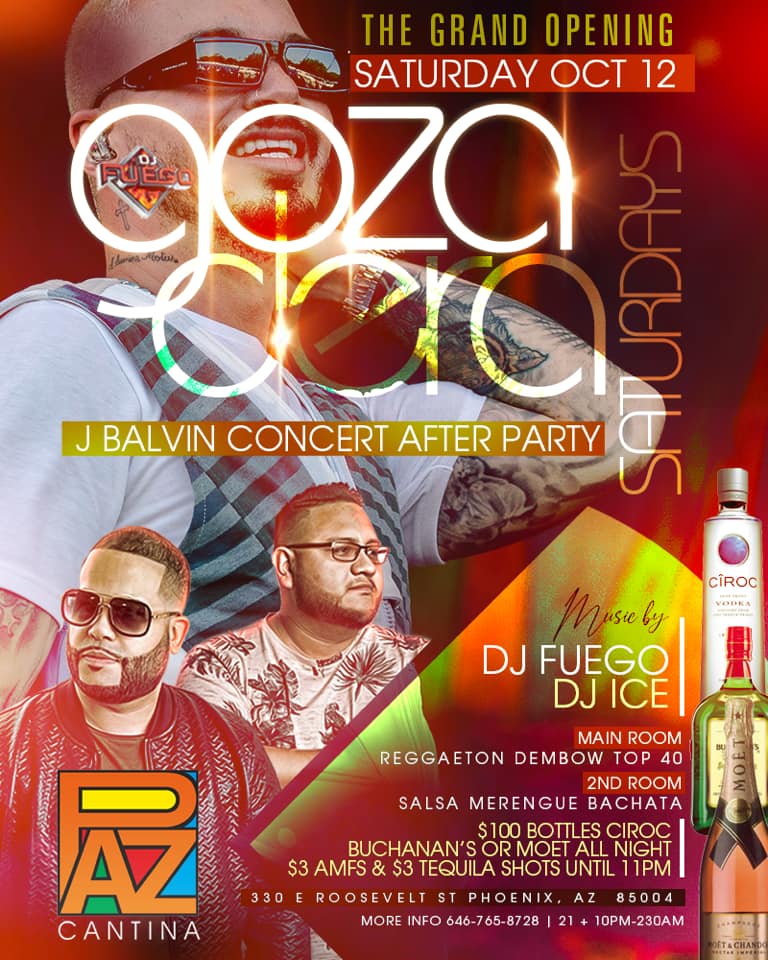 Sat Oct 12th Grand Opening Of Gozadera Saturdays