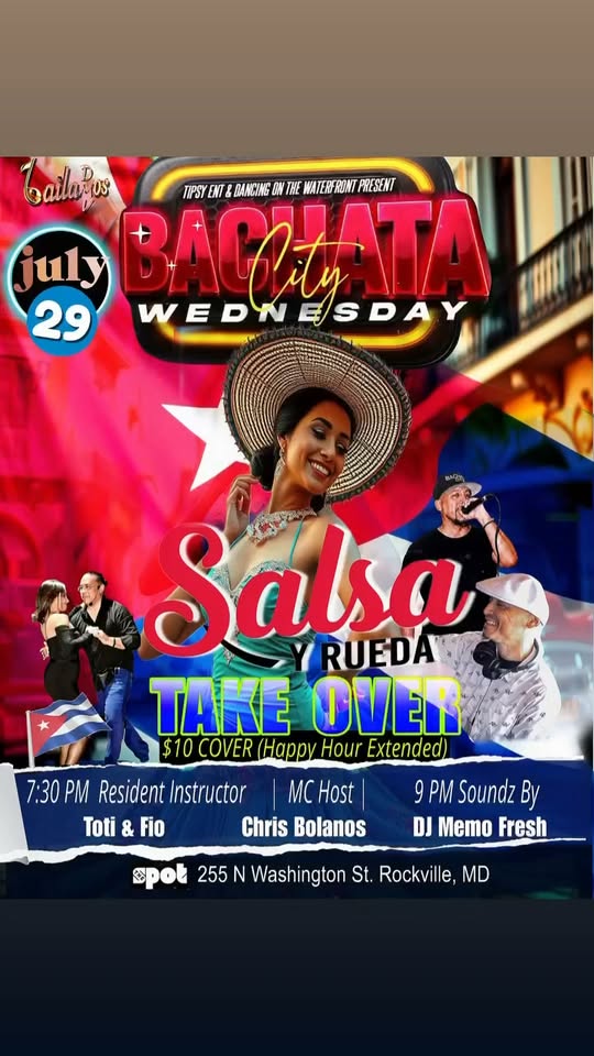 🇨🇺 Salsa y Rueda Take Over At Bachata City🔥