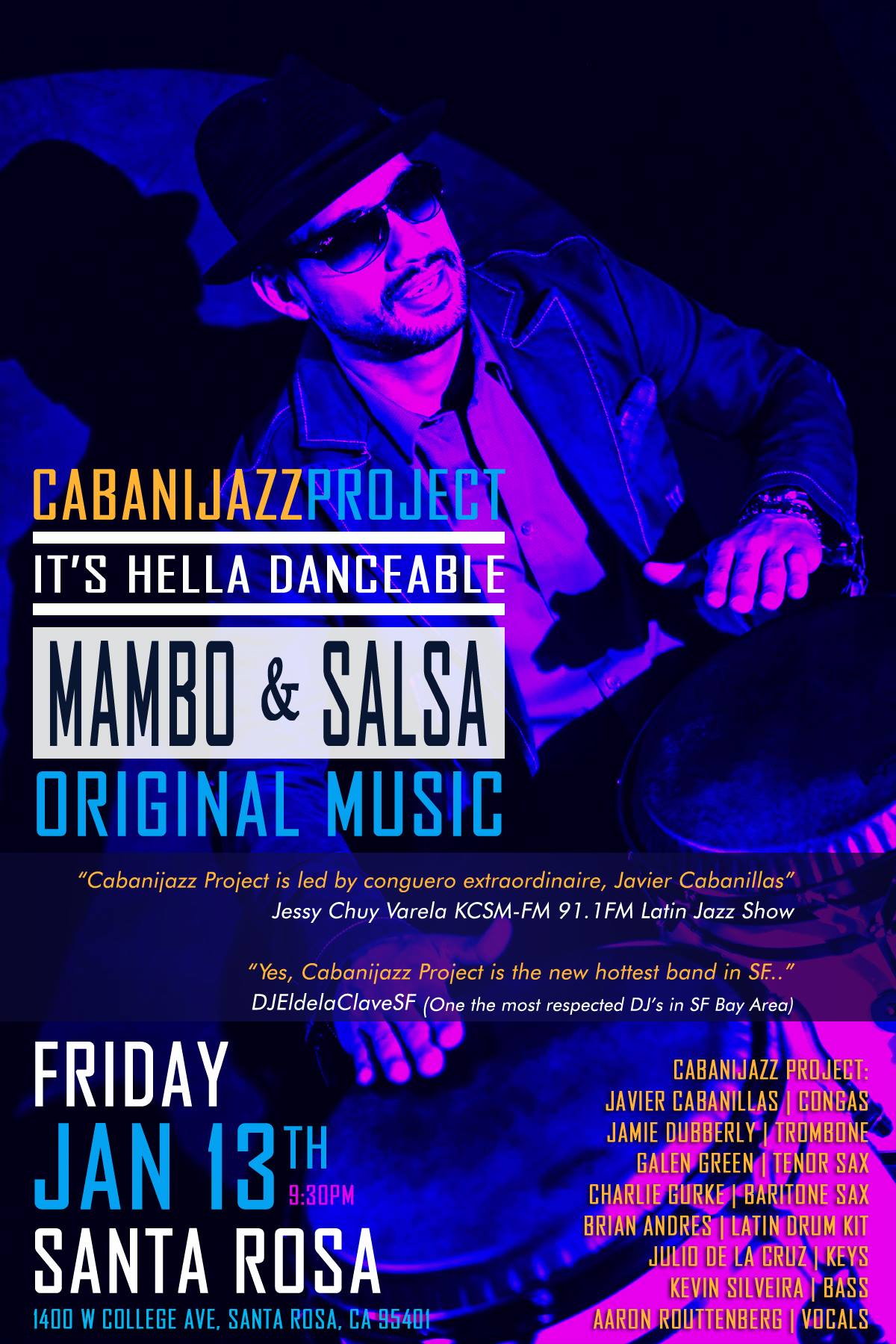Salsa FACE 2 FACE Dance Social Cabanijazz Project
