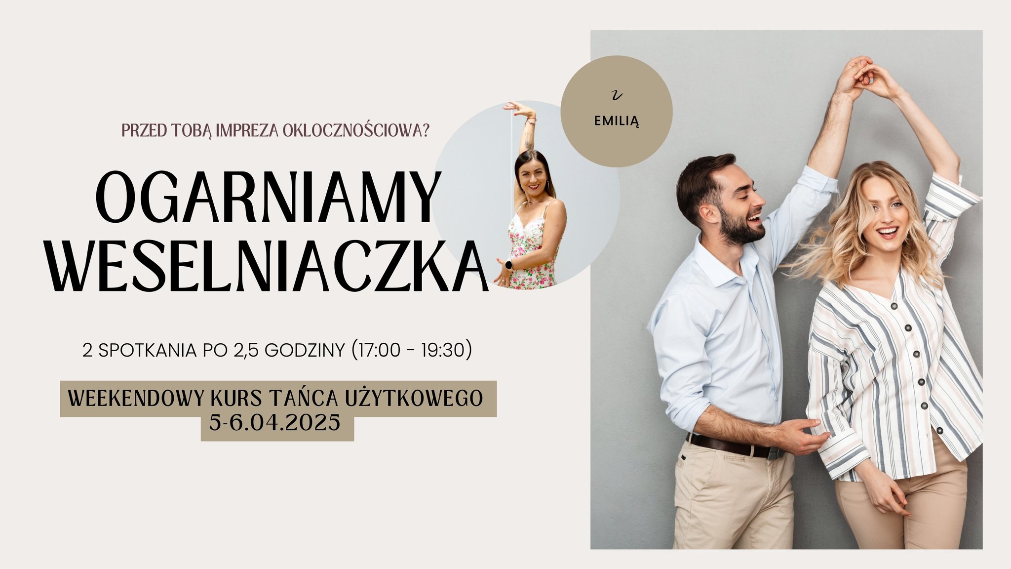 Ogarniamy weselniaczka z Emilką w Timbaila :)