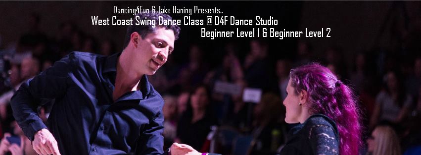 6wk West Coast Swing Dance Class Beginner Level 1 & Level 2