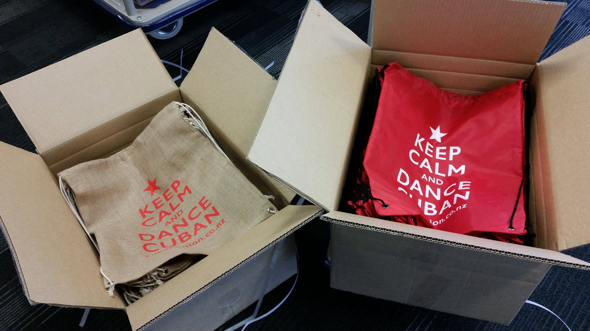 Special 12th Birthday Offer - Free Keep Calm Dance Cuban Bag