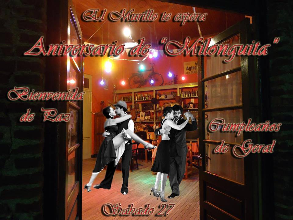 6to Aniversario de "Milonguita", Bienvenida de Paz Giorgi y Cumpleaños de Geral.