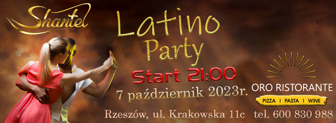 Latino Party Shantel w Oro Ristorante ☆ 7 października 21:00