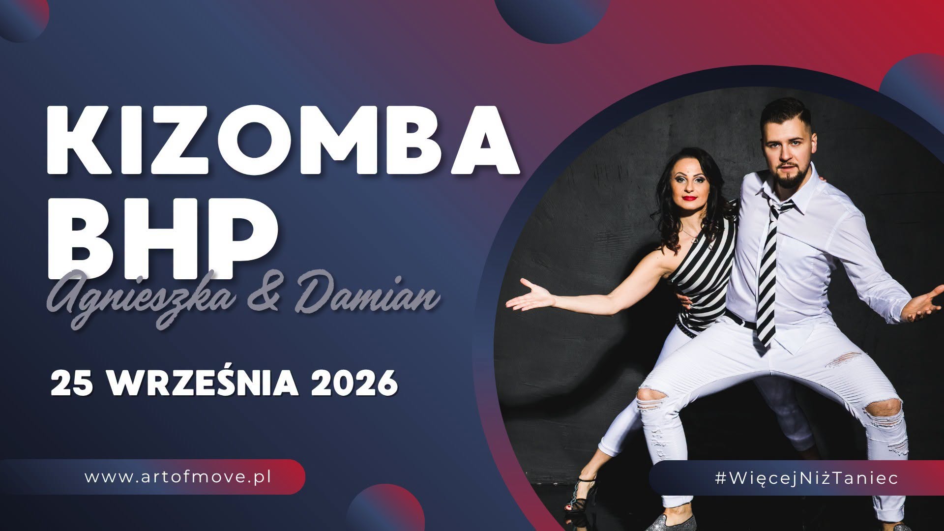 Kizomba BHP - zajęcia open 25.09 Art of Move