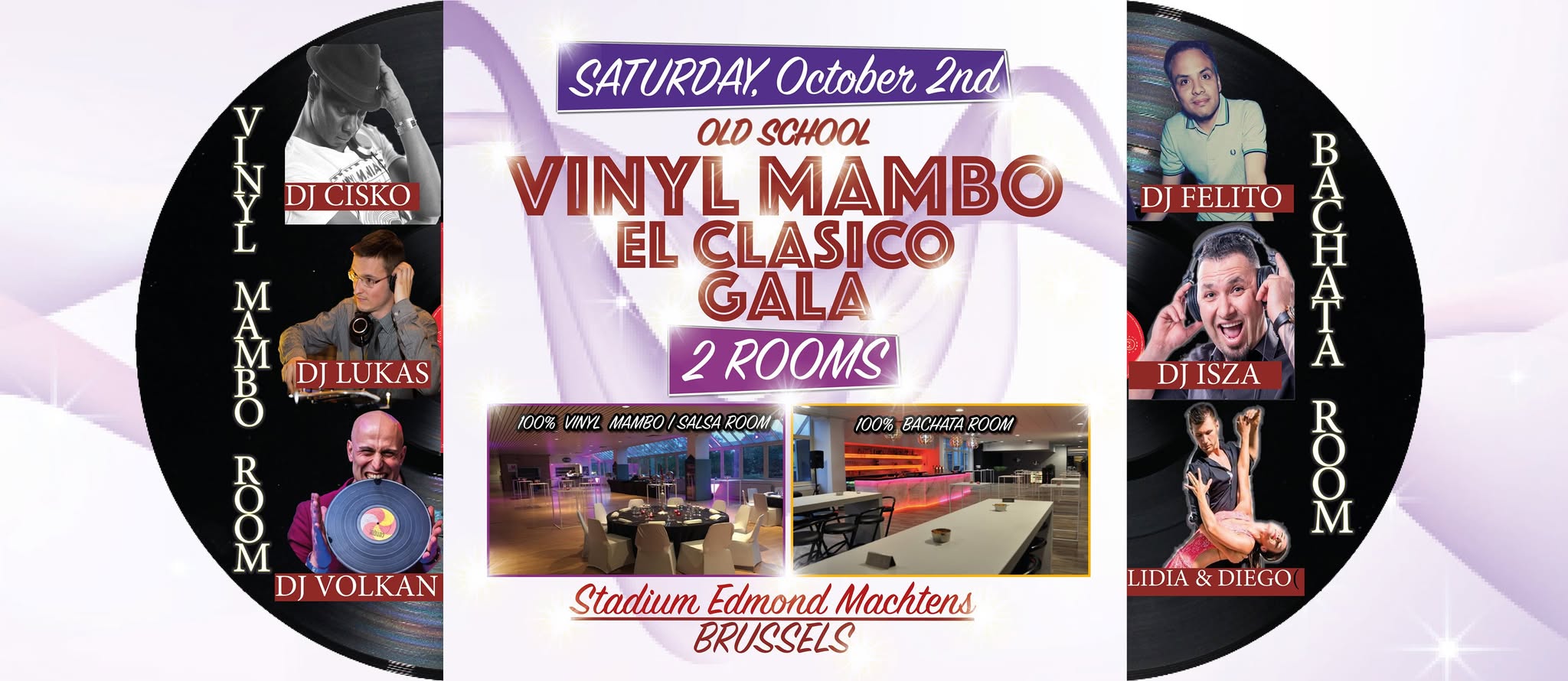VINYL MAMBO GALA (2 ROOMS) El Clasico Old School