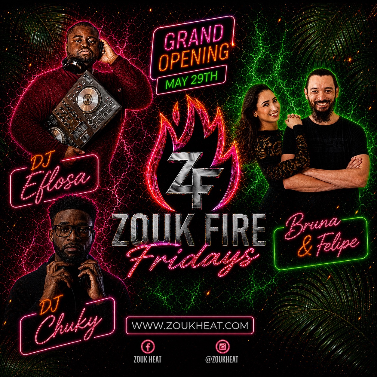 ZOUK FIRE FRIDAYS May 29th🔥
