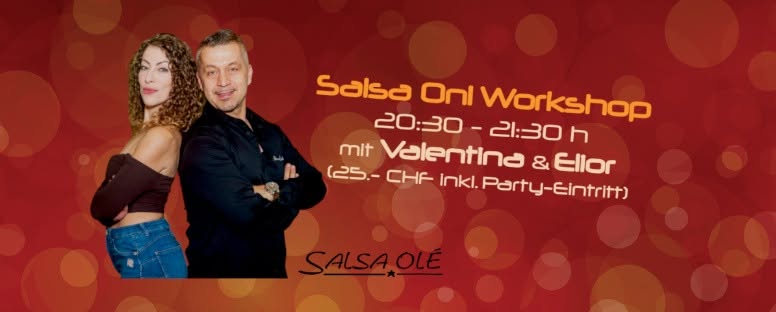 Salsa On1 Workshop mit Valentina & Elior (SalsaOlé)