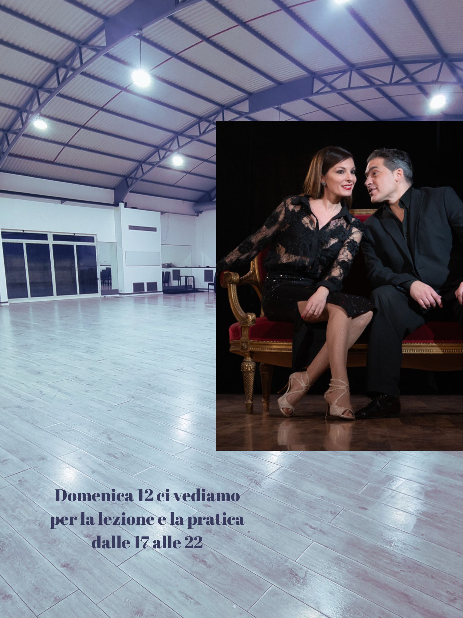 Lezione e pratica con Pablo Garcia e Roberta Beccarini