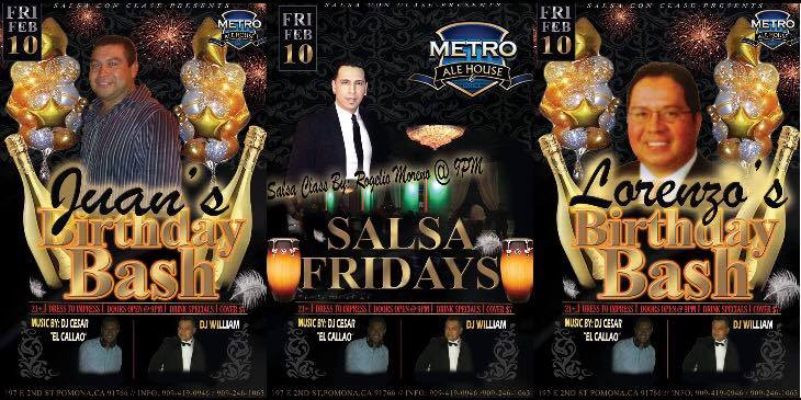 Salsa Fridays @ Club Metro