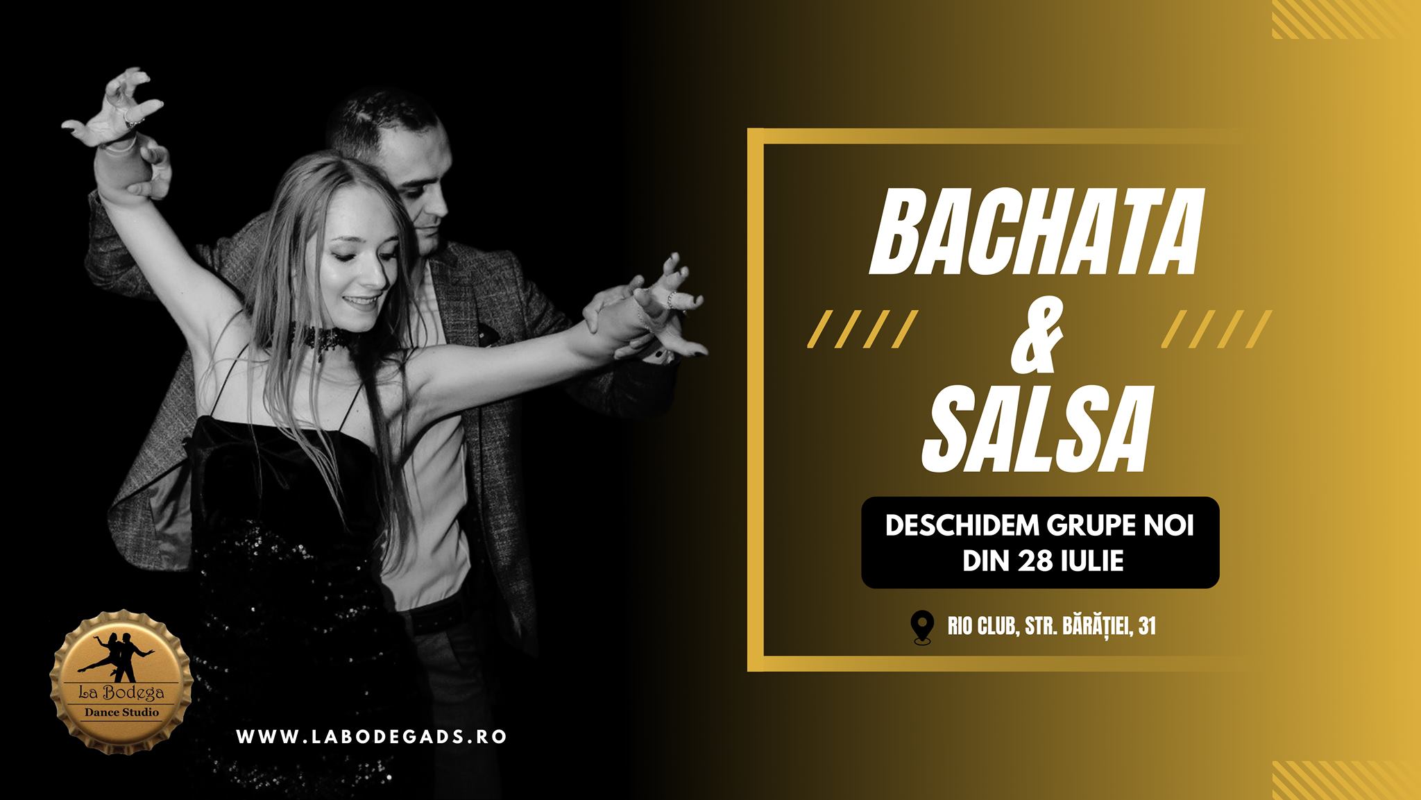 Cursuri de BACHATA și SALSA pentru începători