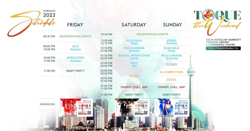 TOQUE "The Weekend" 2023