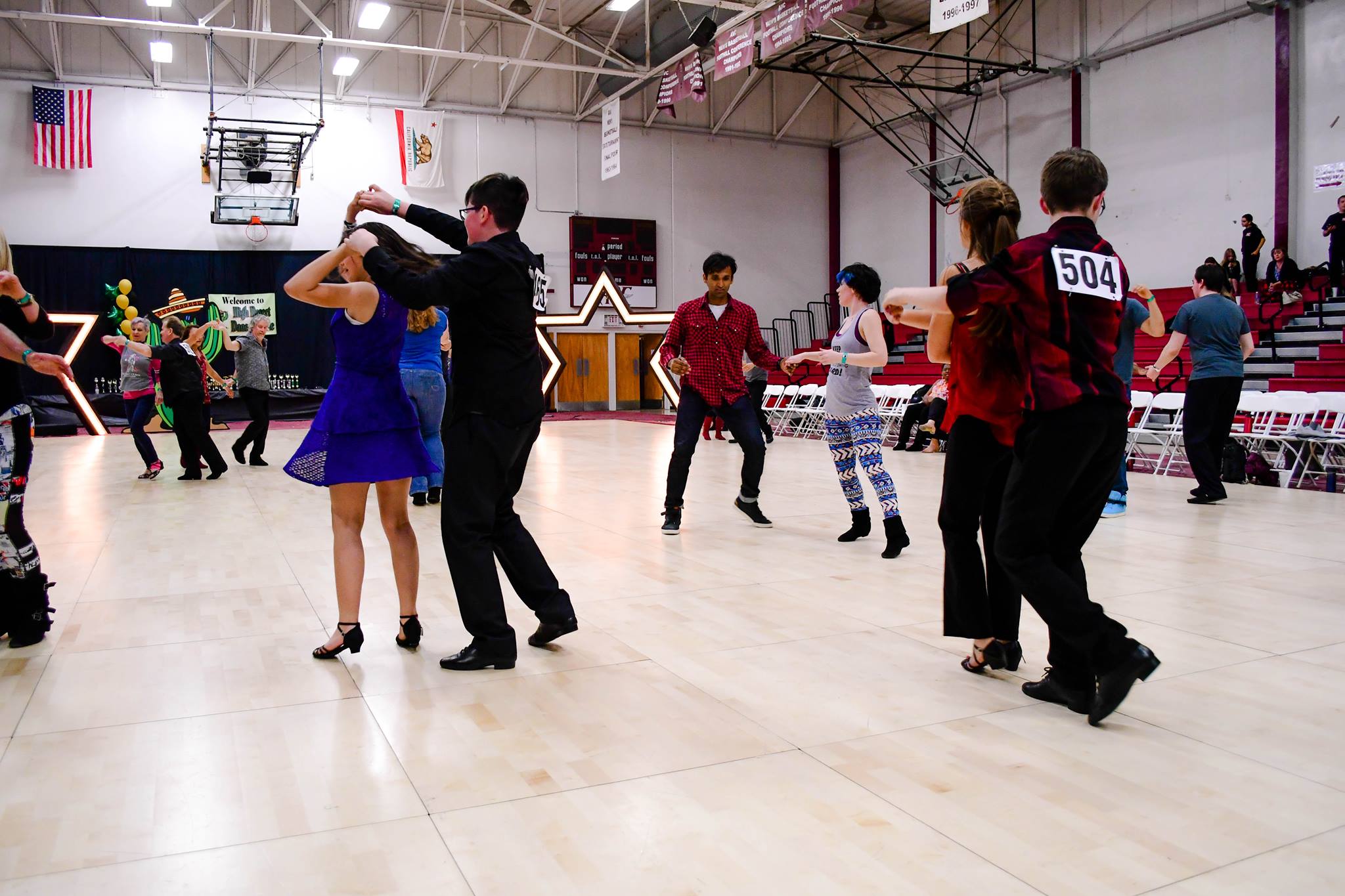 West Coast Swing & Country 2 Step Dance in the AV