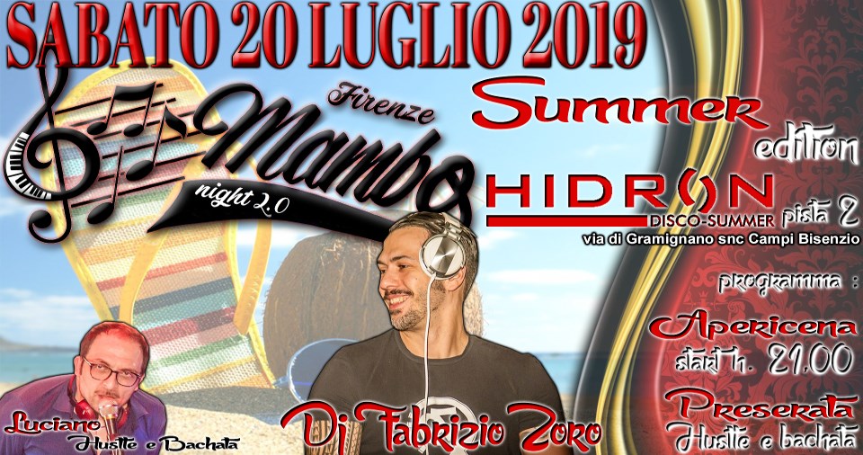 Firenze Mambo Night 2.0 - Summer Edition - 20 Luglio 019