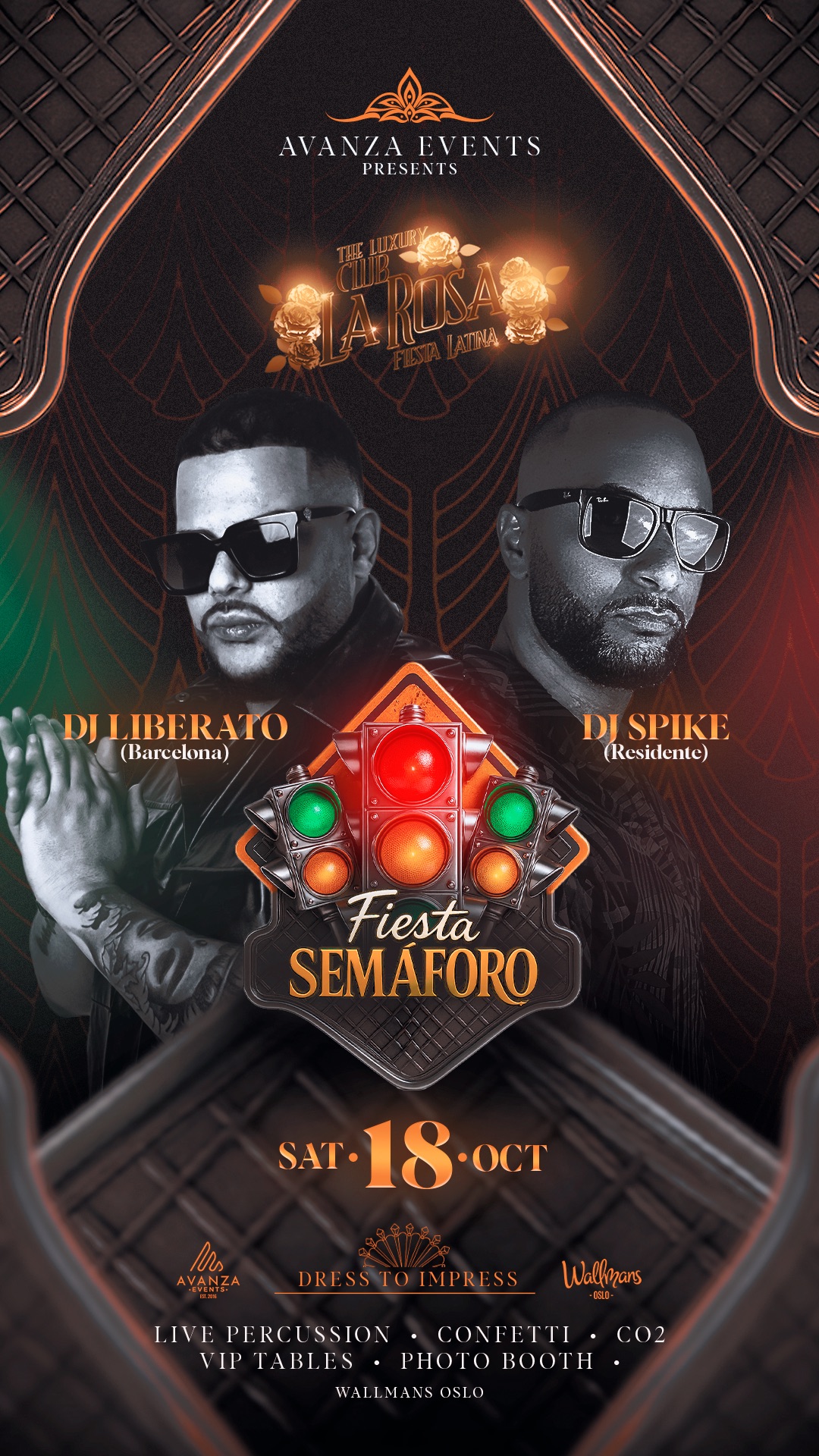 CLUB LA ROSA SESONGSPREMIERE! ✘ FIESTA SEMÁFORO ✘ WALLMANS OSLO
