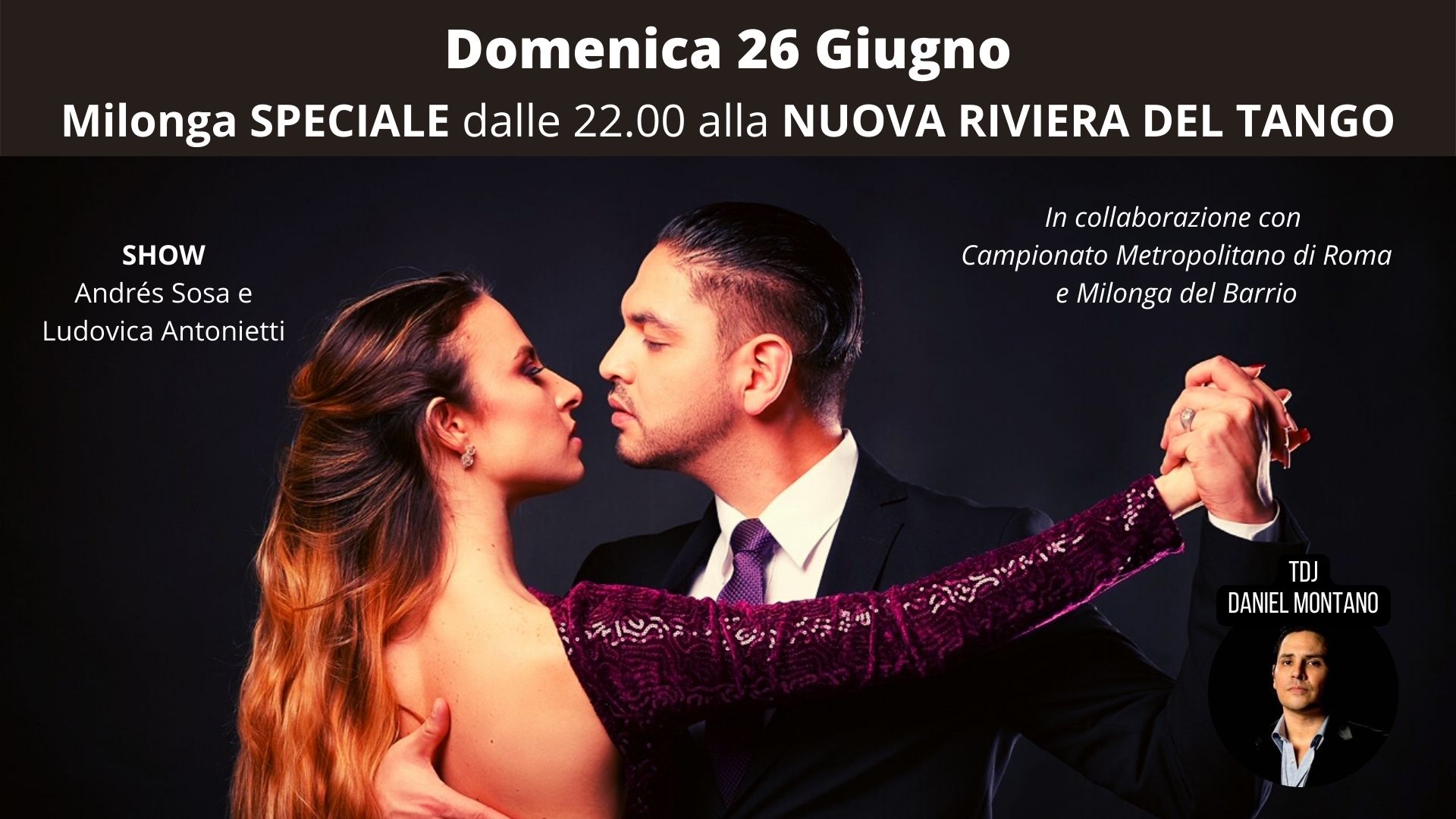 Milonga Speciale alla Nuova Riviera del Tango