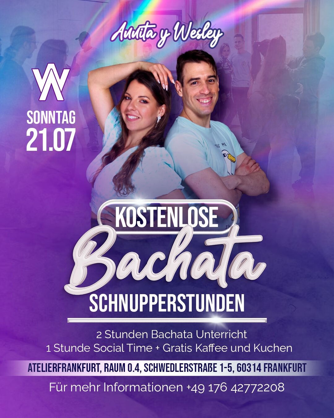 Bachata Newcomer Frankfurt KOSTENLOSE Bachata Schnupperkurs