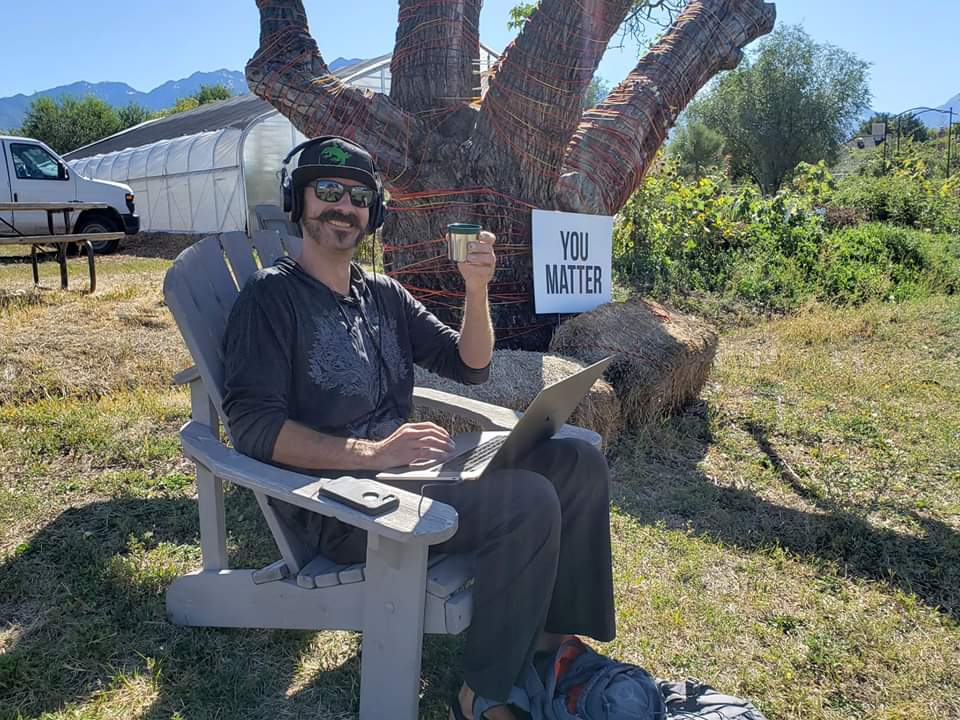 Ecstatic Farming at the Krishna Farm with James Loomis!