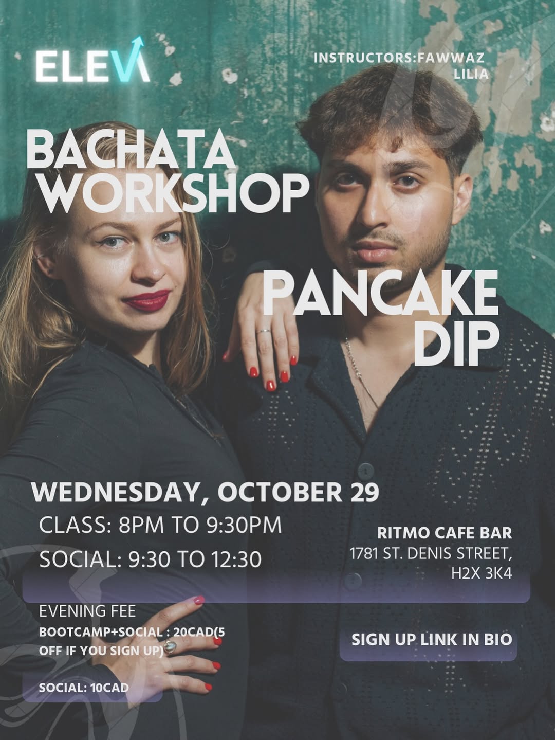 ELEVA x RITMO - Latin Dance Party (Workshop: Pancake Dip)