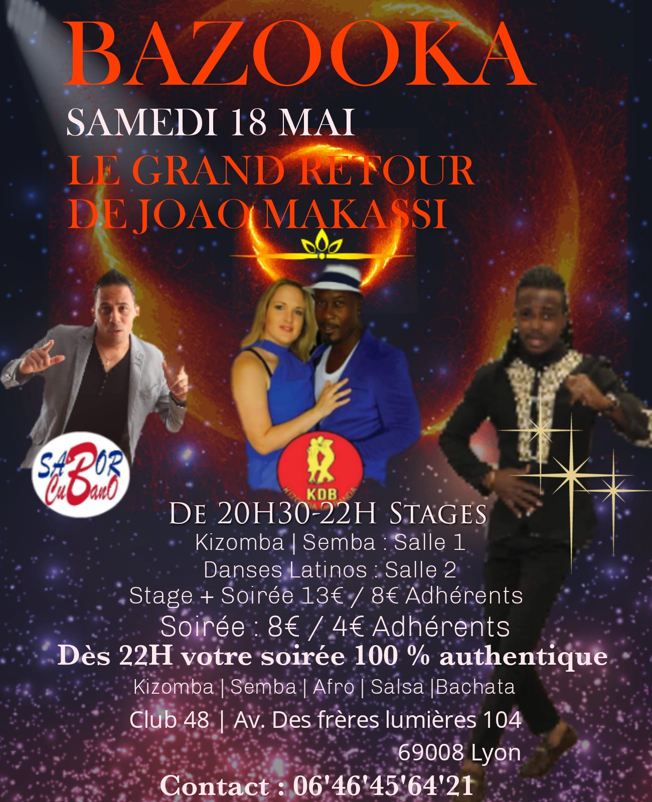 Bazooka by KDB stage + soirée