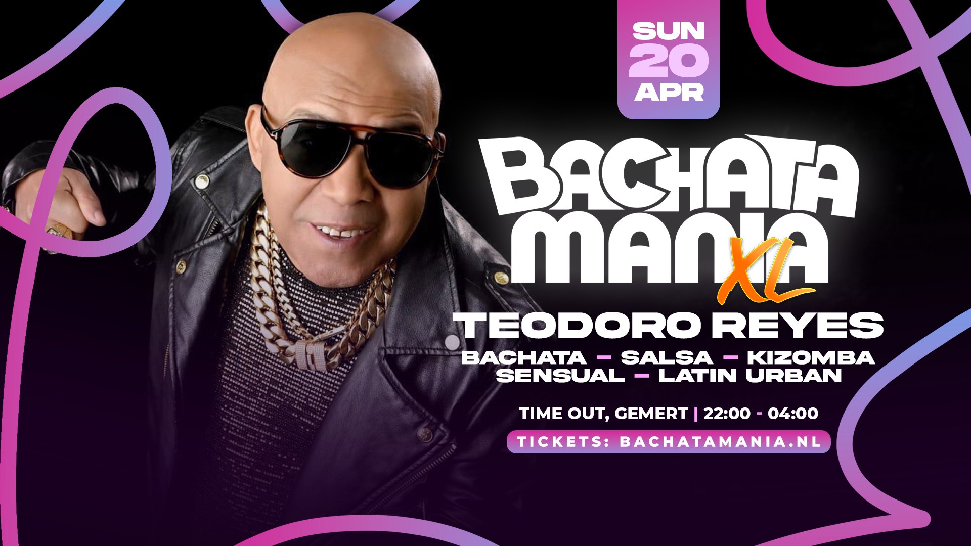 Bachata Mania x Teodoro Reyes (live) 20 APRIL 2025 - Gemert