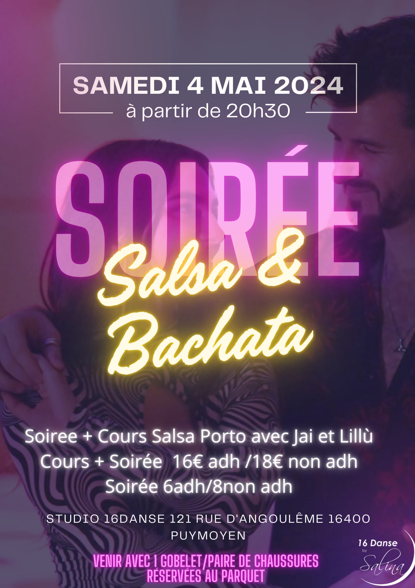 Soirée Salsa & Bachata avec Jai et Lillù