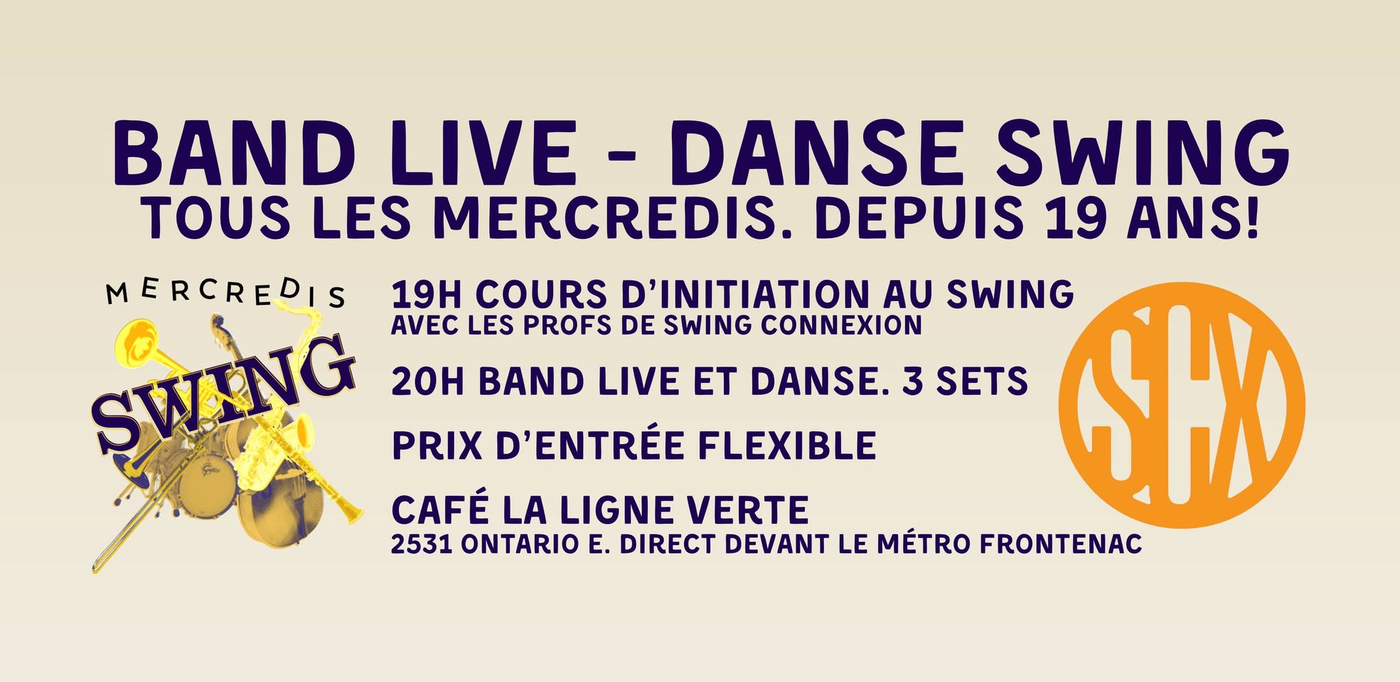 Peter Mika et Colin Perry aux Mercredis swing!
