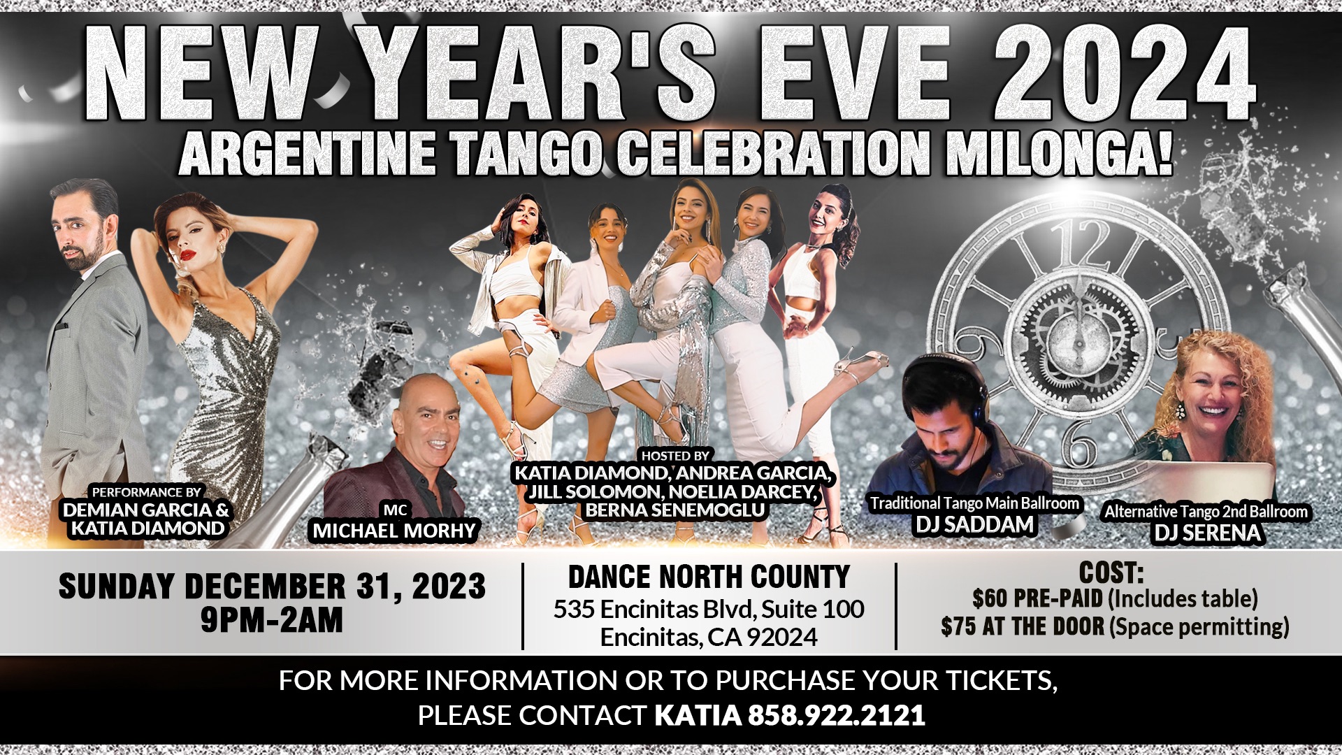 NEW YEAR’S EVE 2024 Celebration Milonga