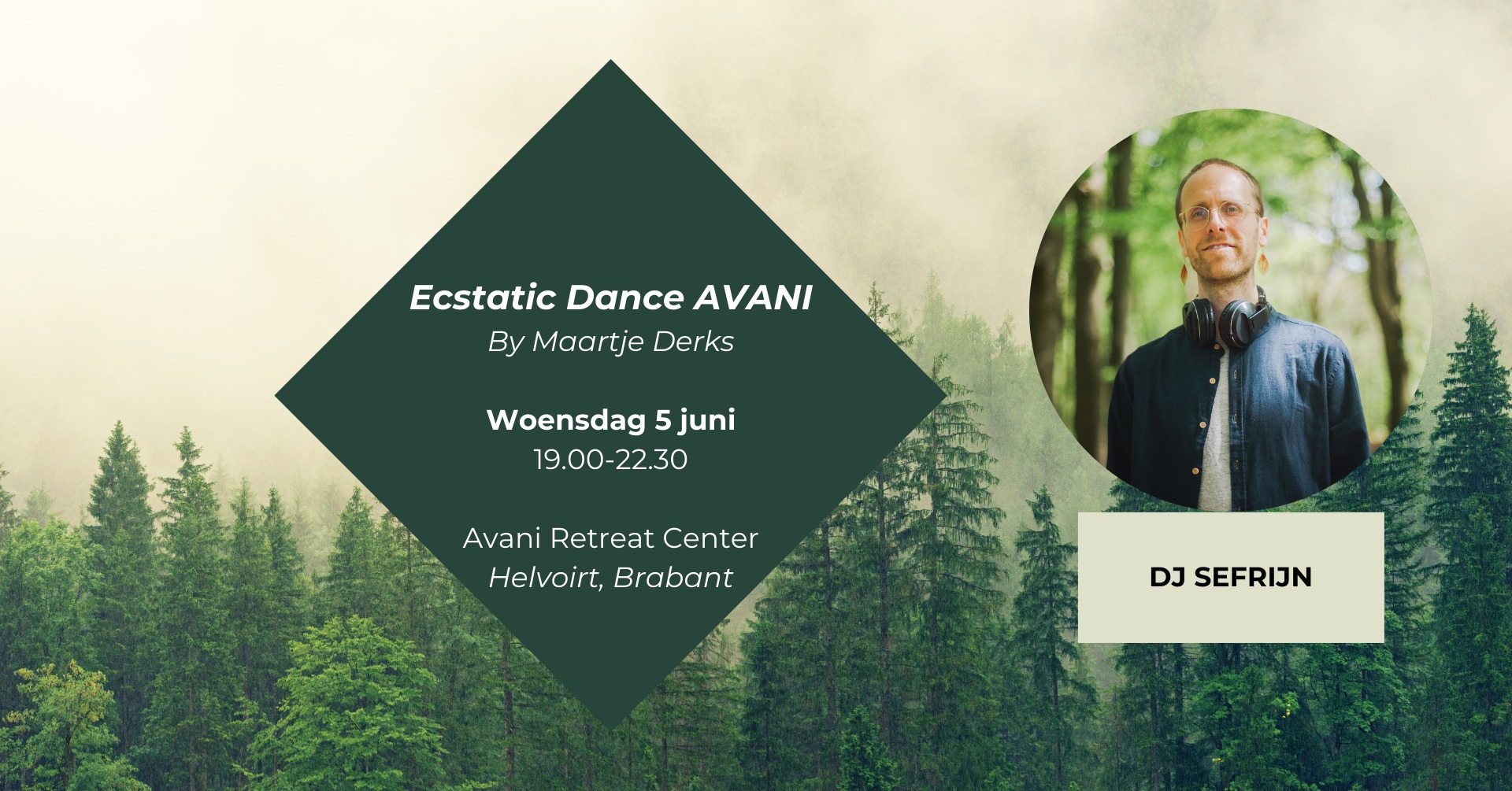 Ecstatic Dance Avani X DJ Sefrijn