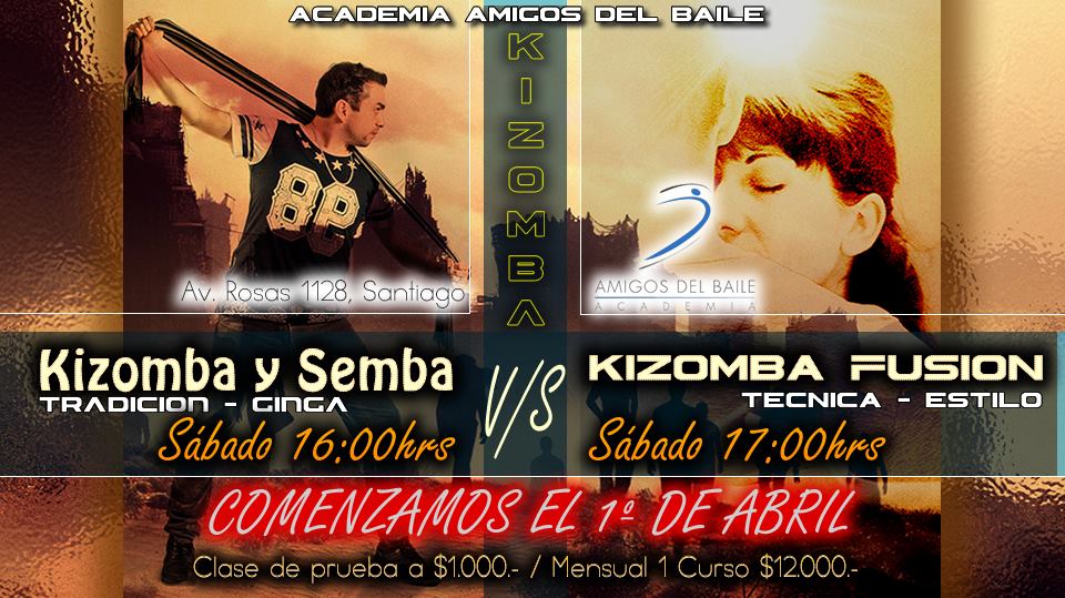 Clases Kizomba Abril
