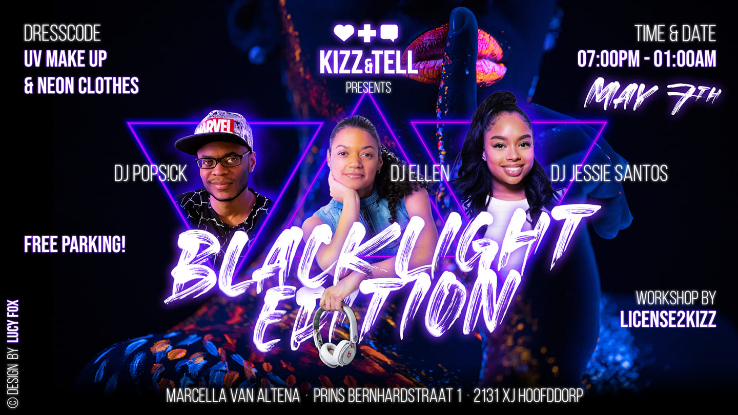 Kizz&Tell Blacklight Edition
