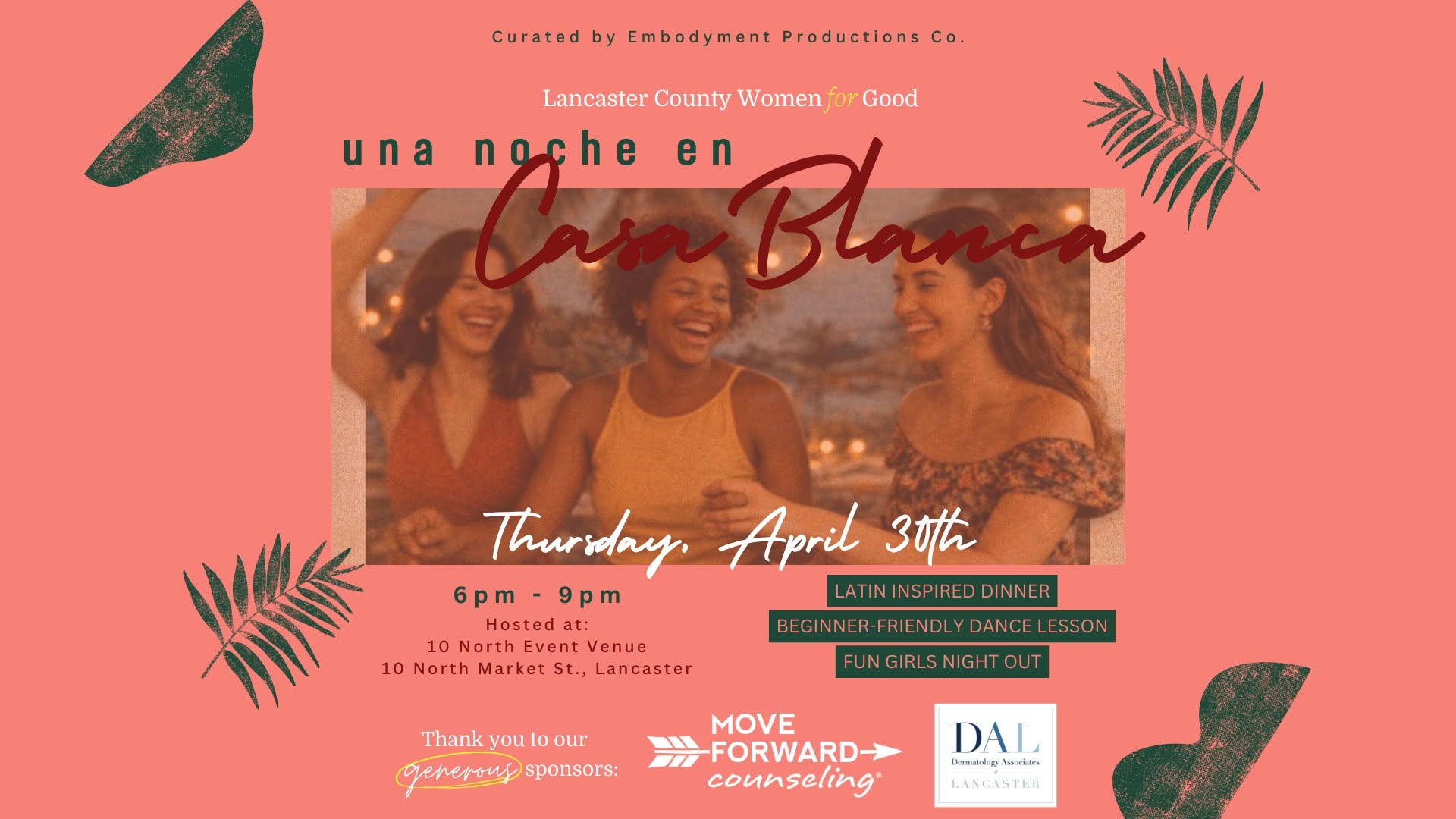 Una Noche en Casa Blanca - Lancaster Women for Good Event