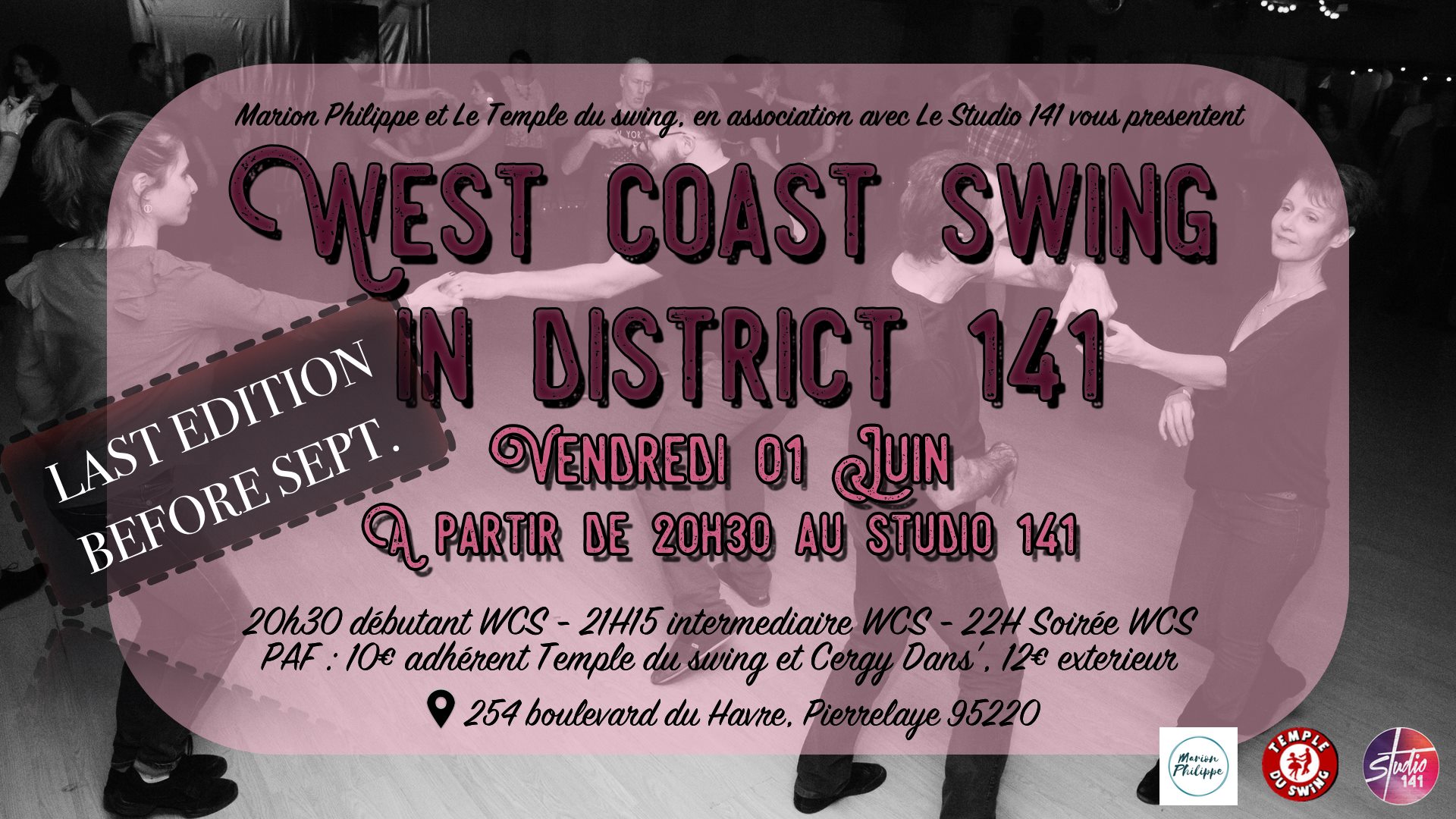 ★ WEST COAST SWING in District 141 - 7th and LAST Party ★