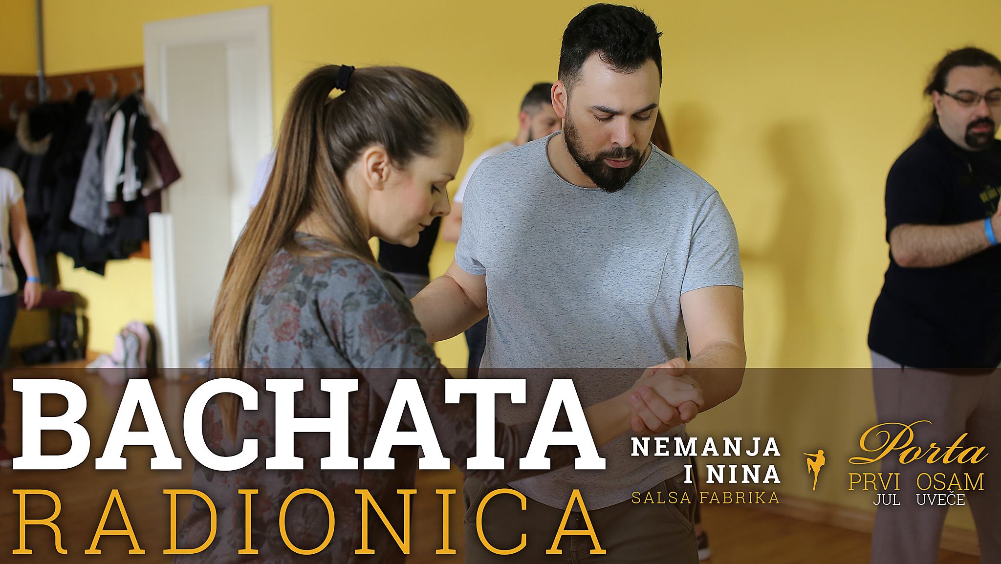 Bachata radionica ★ Nemanja i Nina (Salsa Fabrika)