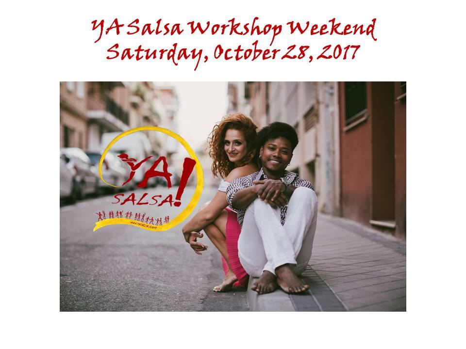 YA Salsa Workshop Weekend Saturday, October 28