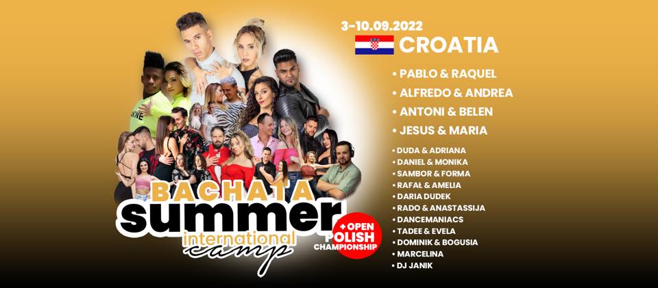 Bachata Summer Camp Croatia 2022!