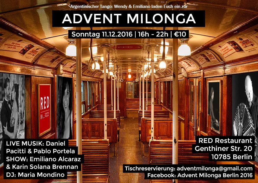 Advent Milonga Berlin 2016