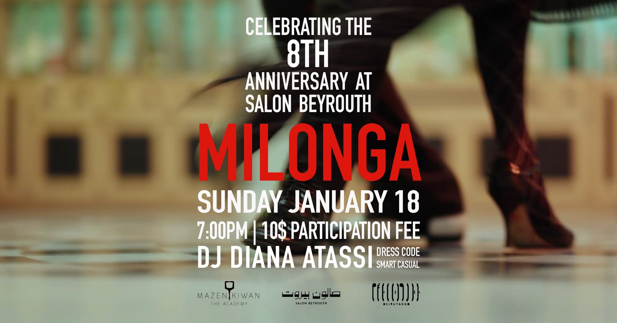 Milonga x Salon Beyrouth 8th year anniversay