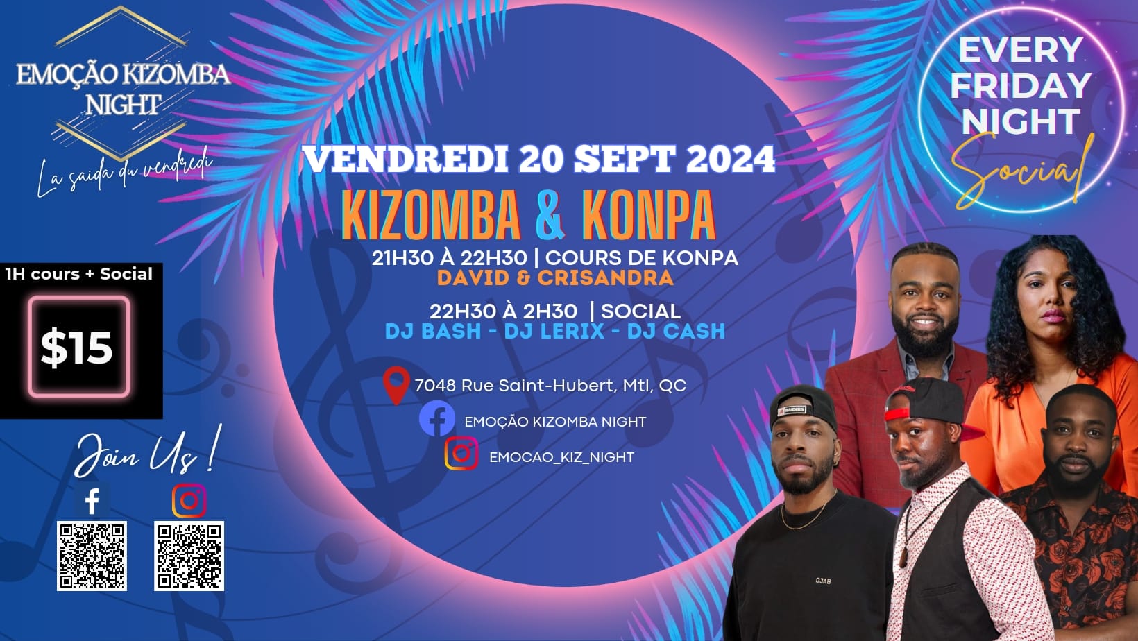 Emoção Kizomba Night : Your Friday Saïda!
