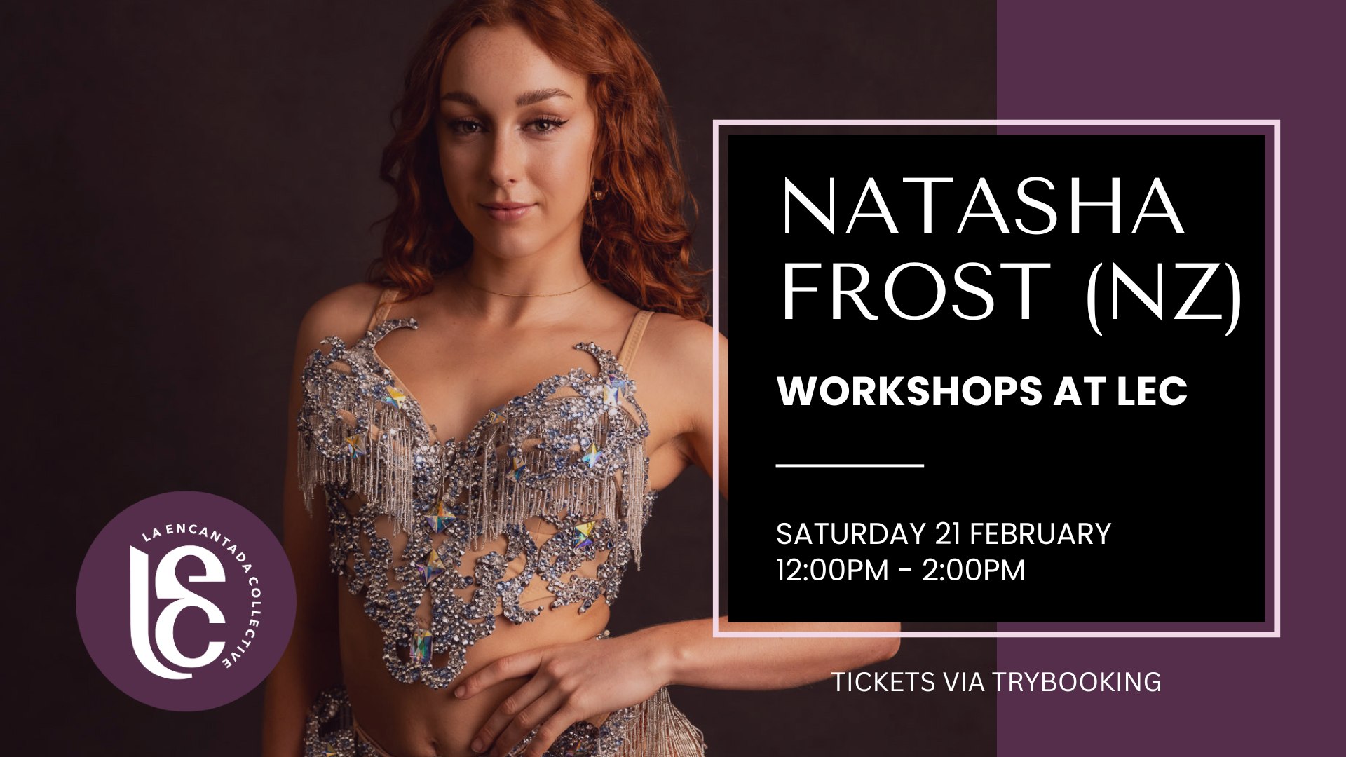 Natasha Frost (NZ) - Guest Dance Workshops at LEC