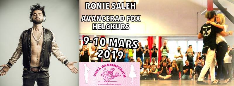 Ronie Saleh Avancerad Fox Helgkurs UMEÅ Dansimperium